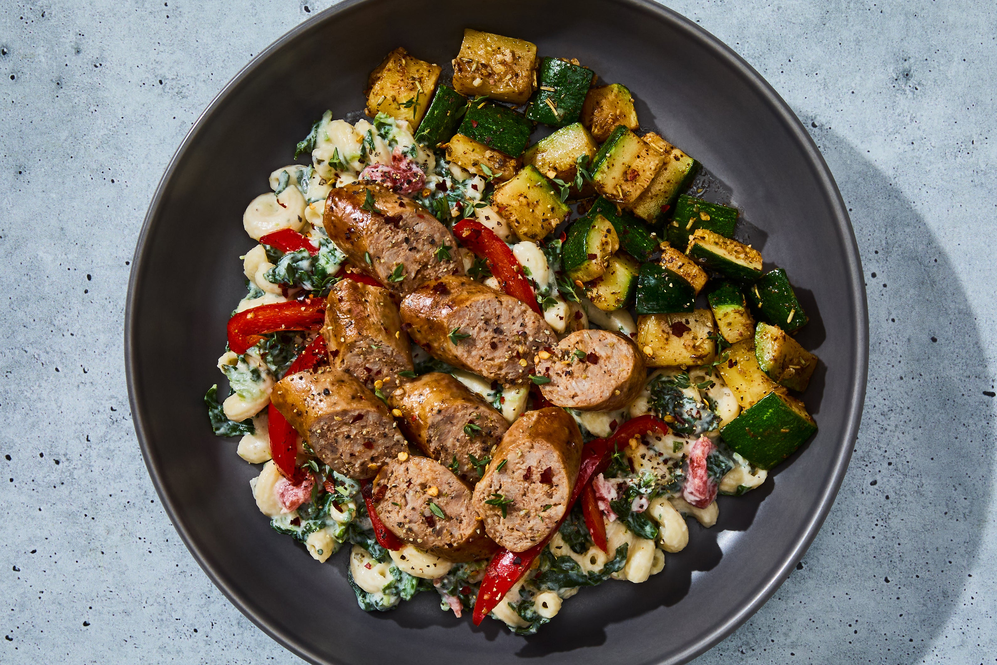 Italian Sausage Cavatappi alla Rustica