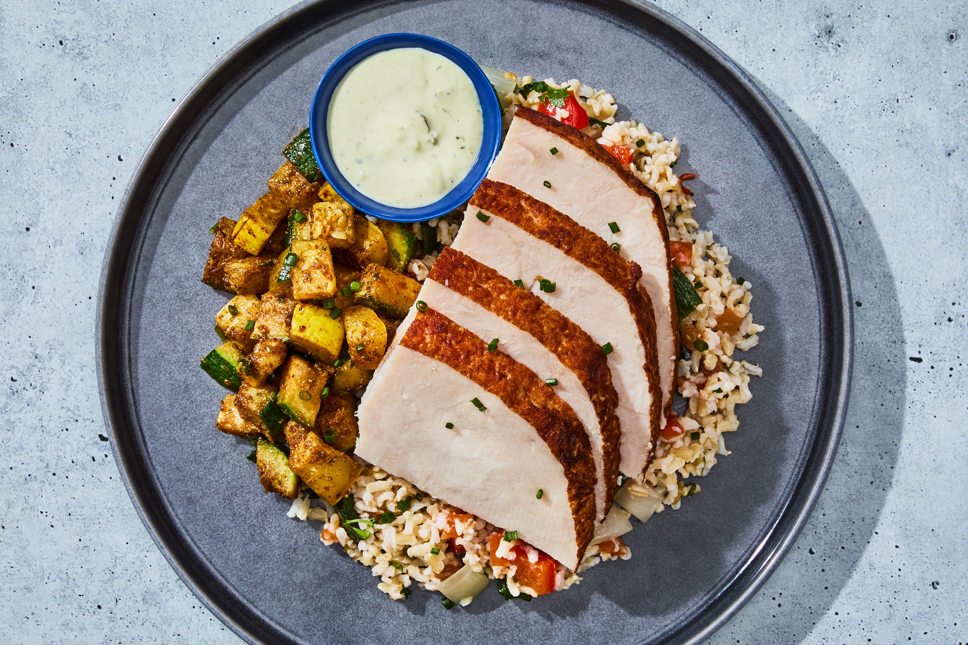 Poblano Cream Turkey