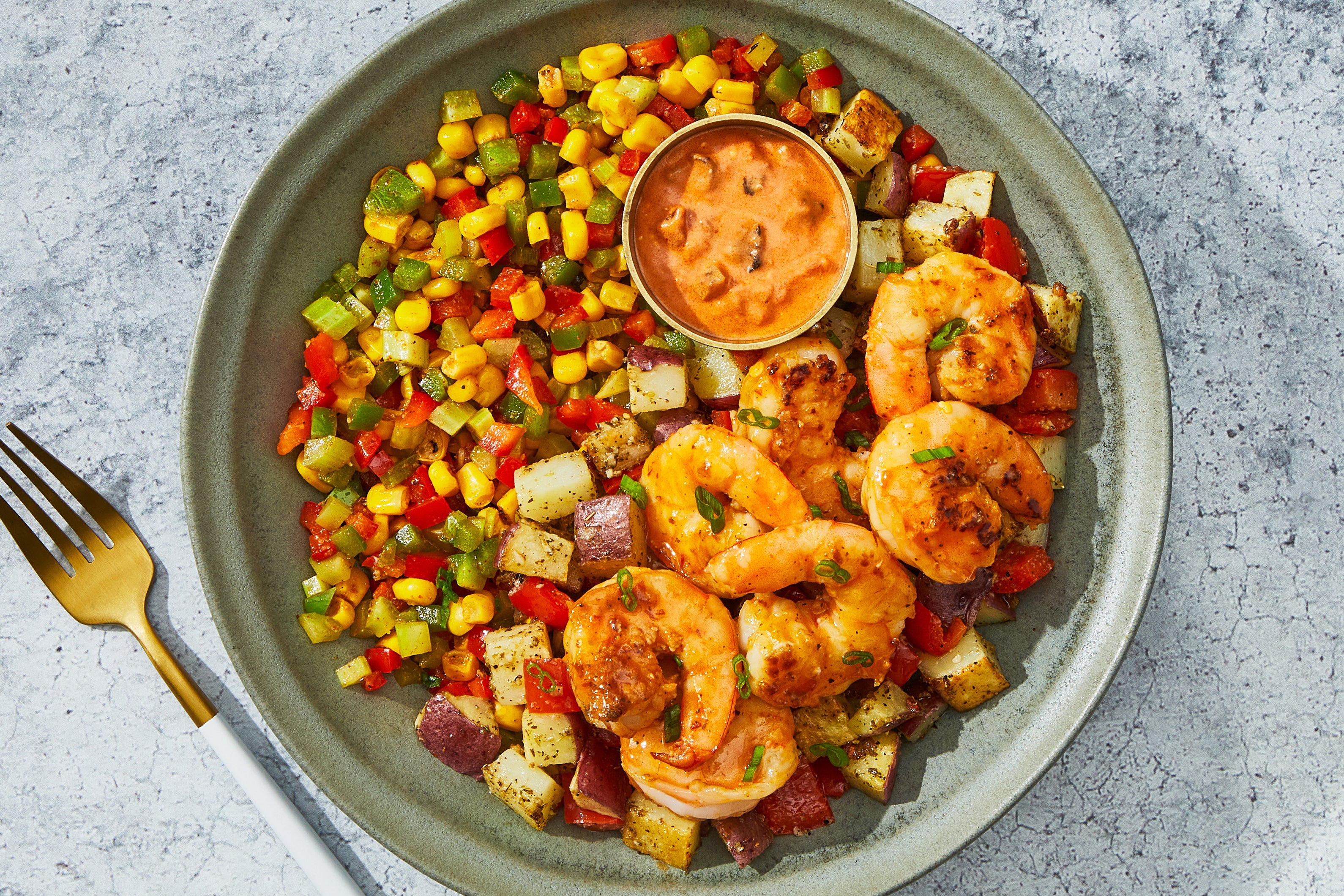 Shrimp & Andouille Tomato Gravy