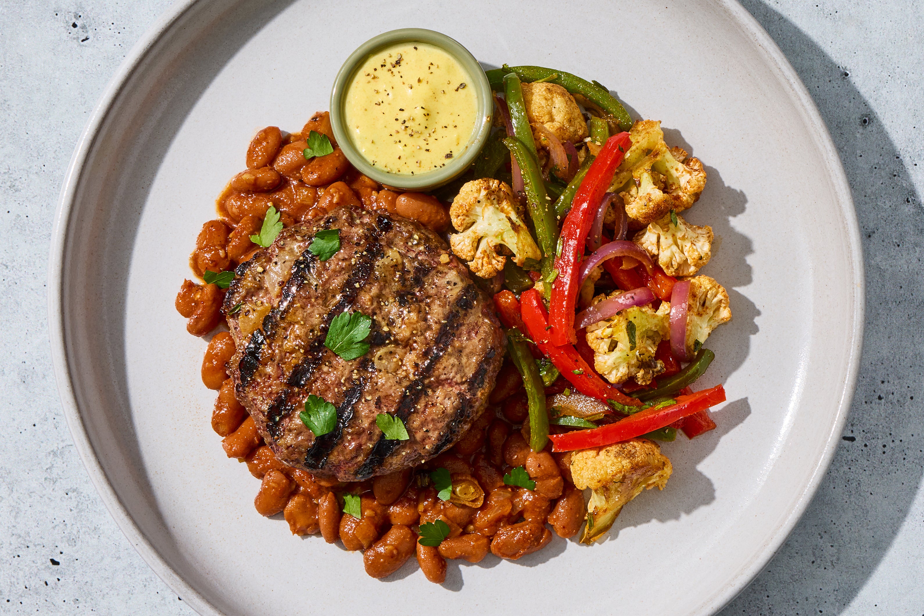 Tex-Mex Burger Bowl