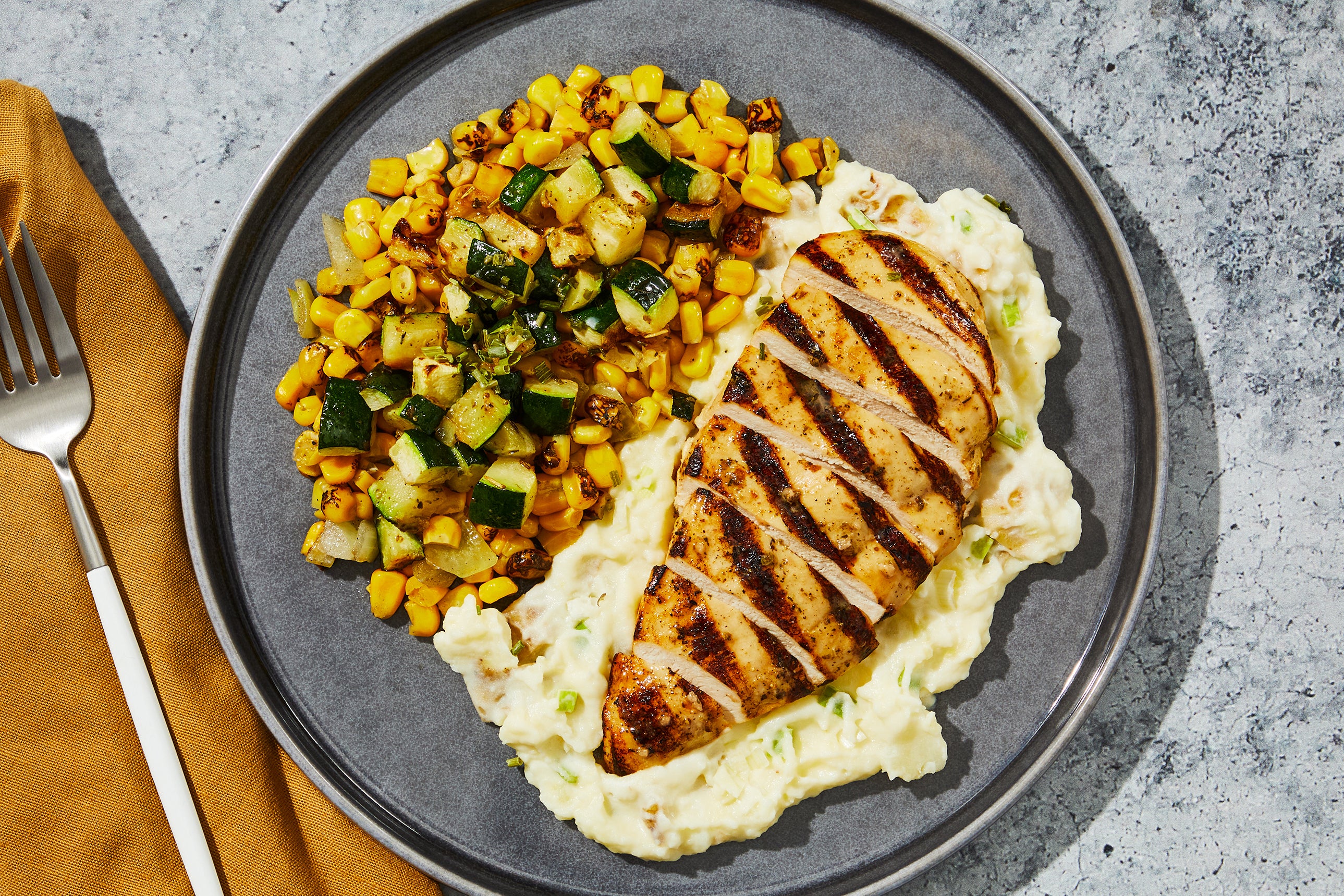 Country Herb Chicken & Potato Leek Mash