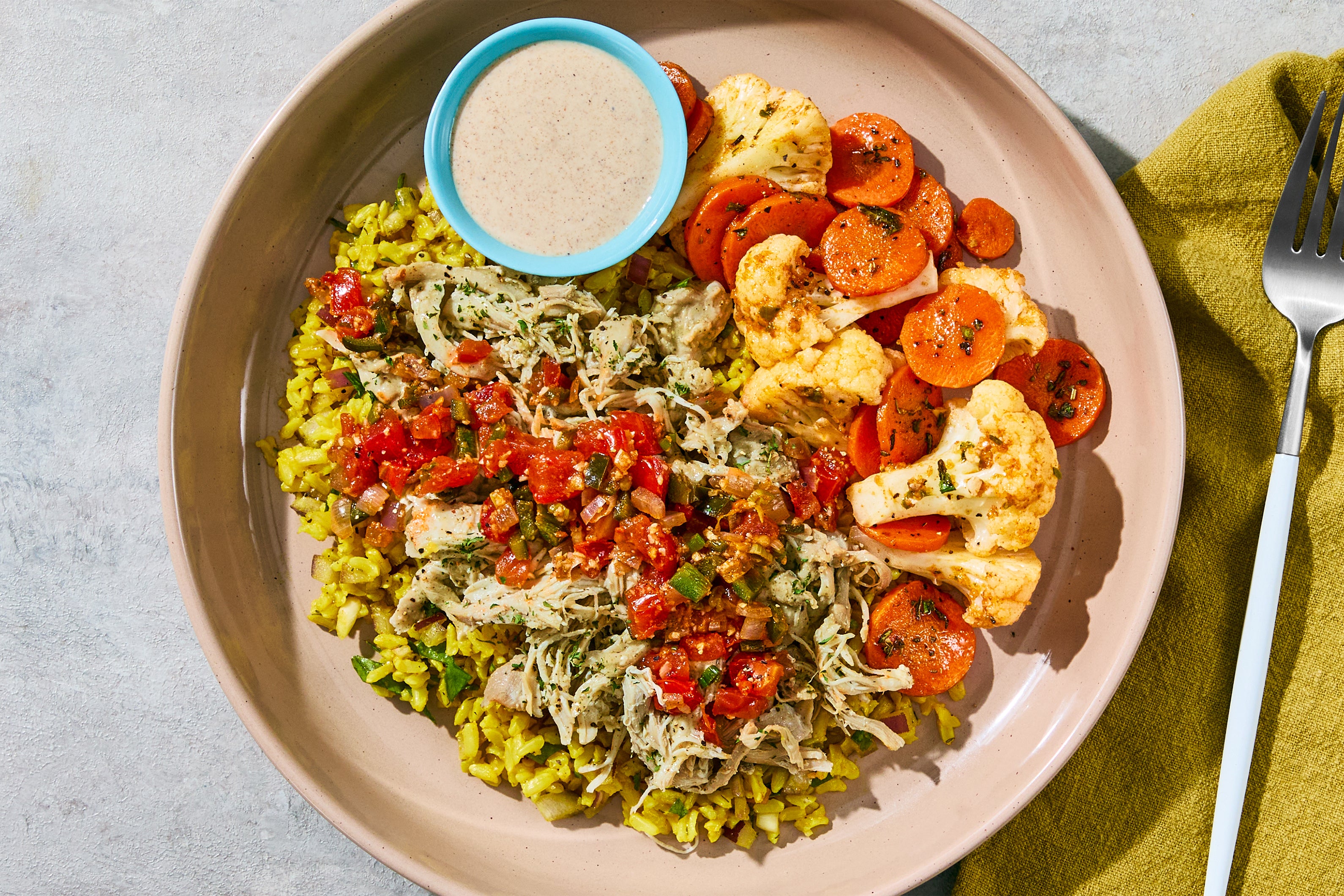 Turkish-Style Chicken Pilaf