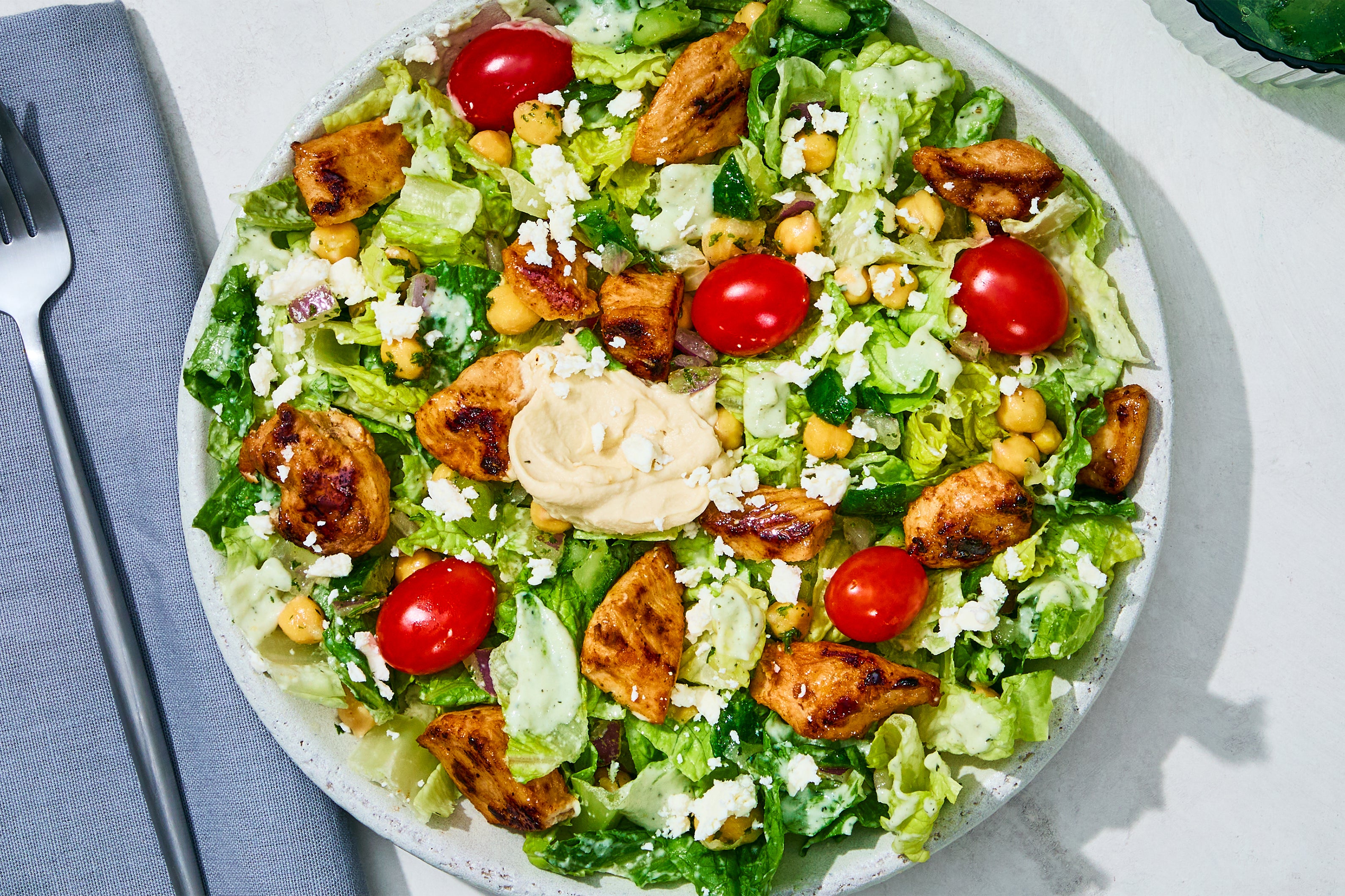 Chicken Tzatziki Salad