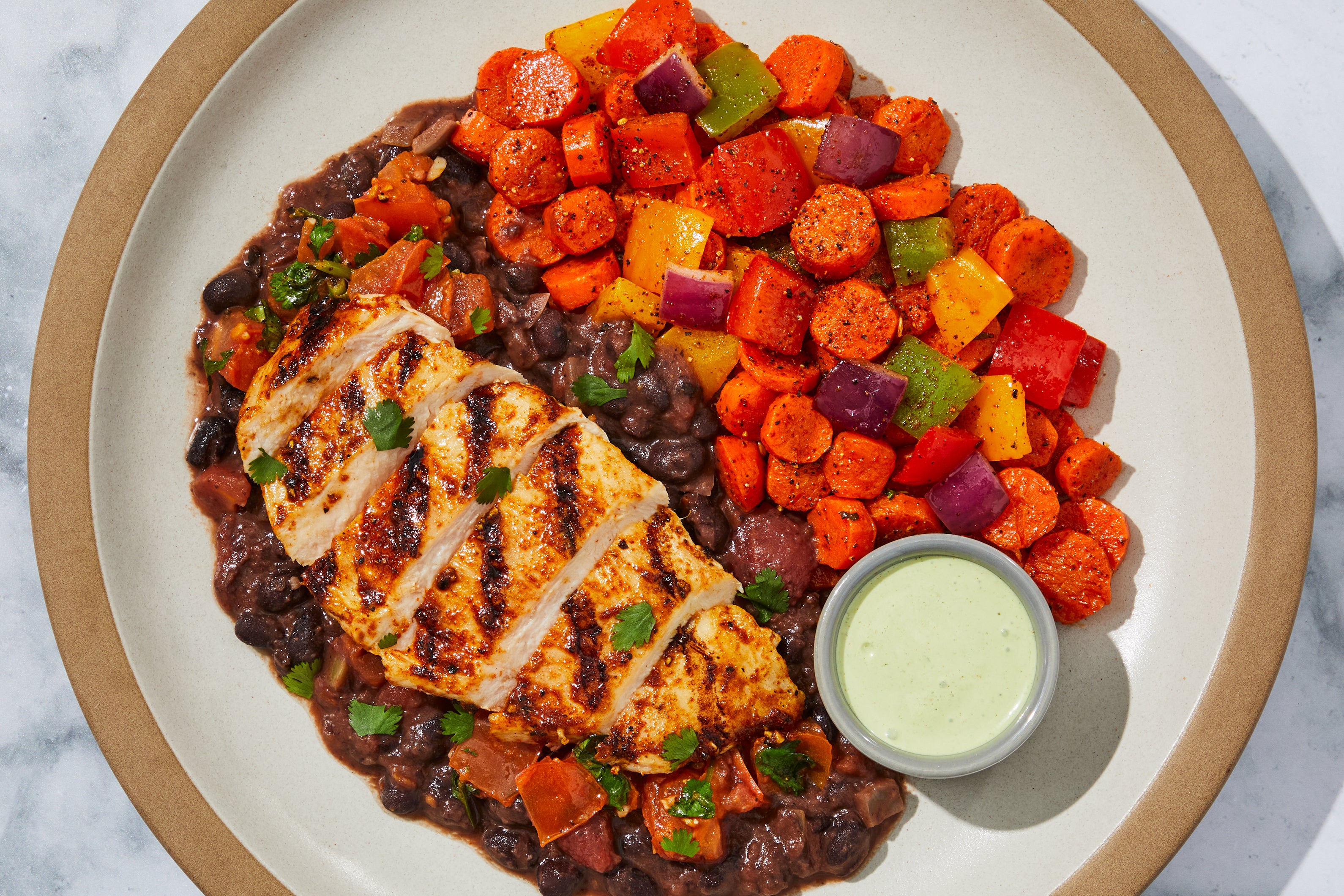 Ranchero Black Bean Chicken