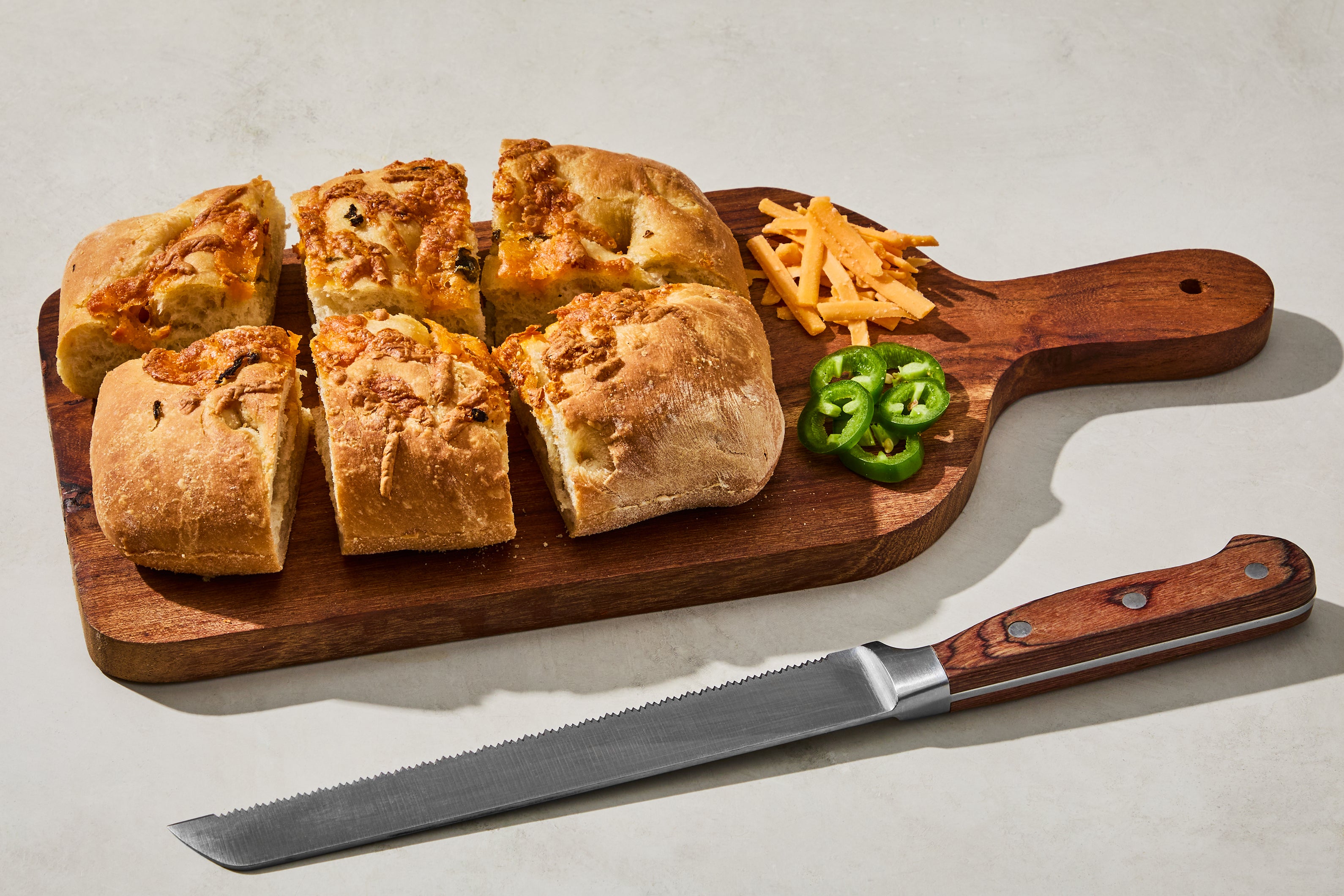 Jalapeño Cheddar Focaccia