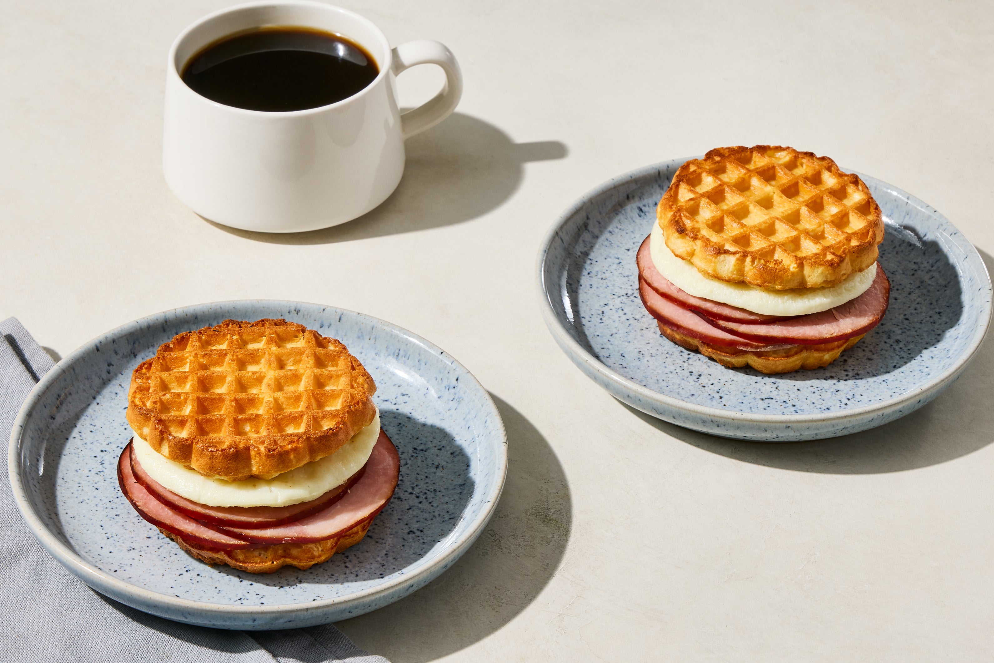 Ham & Egg White Breakfast Sandwich