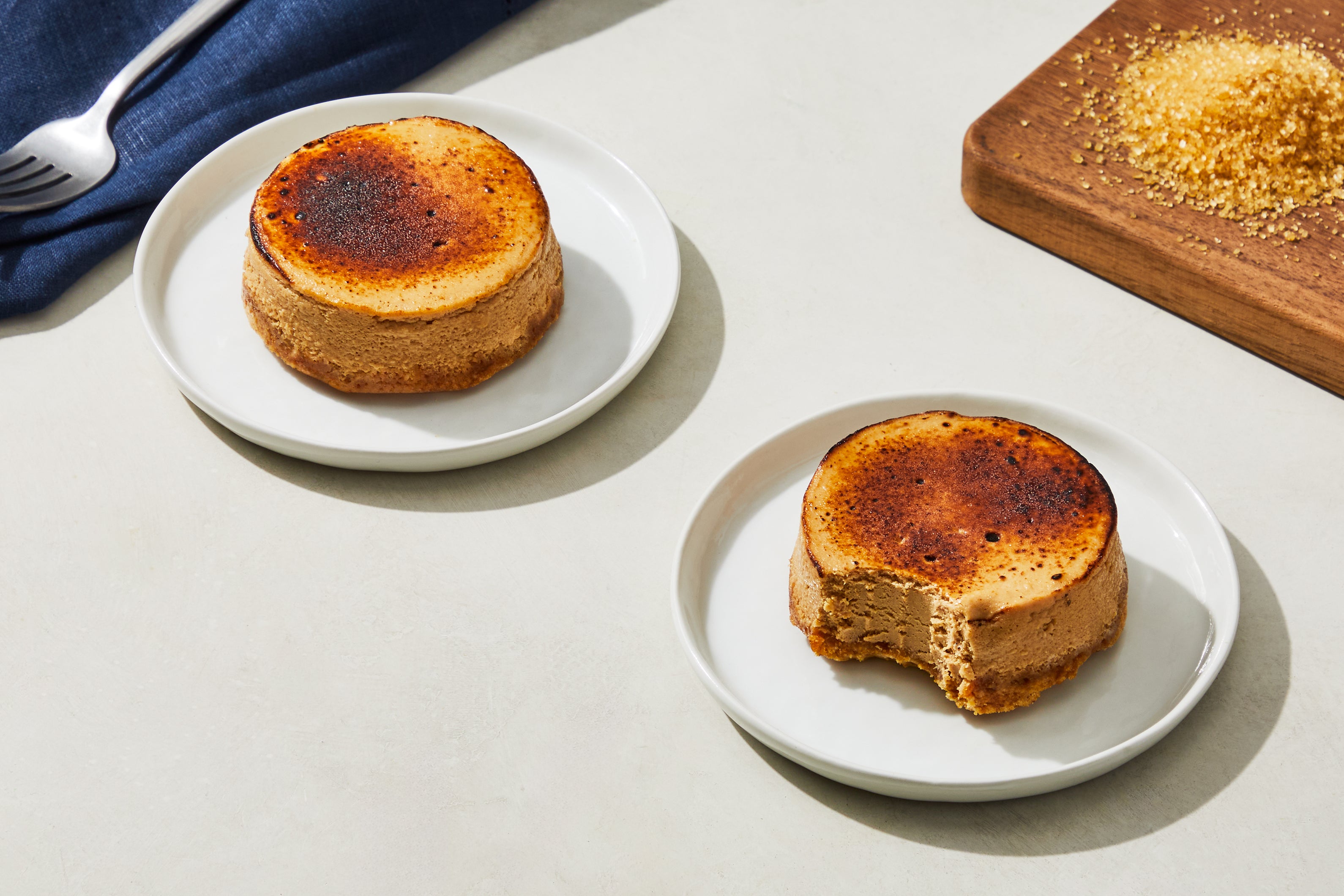 Creme Brulee Cheesecakes