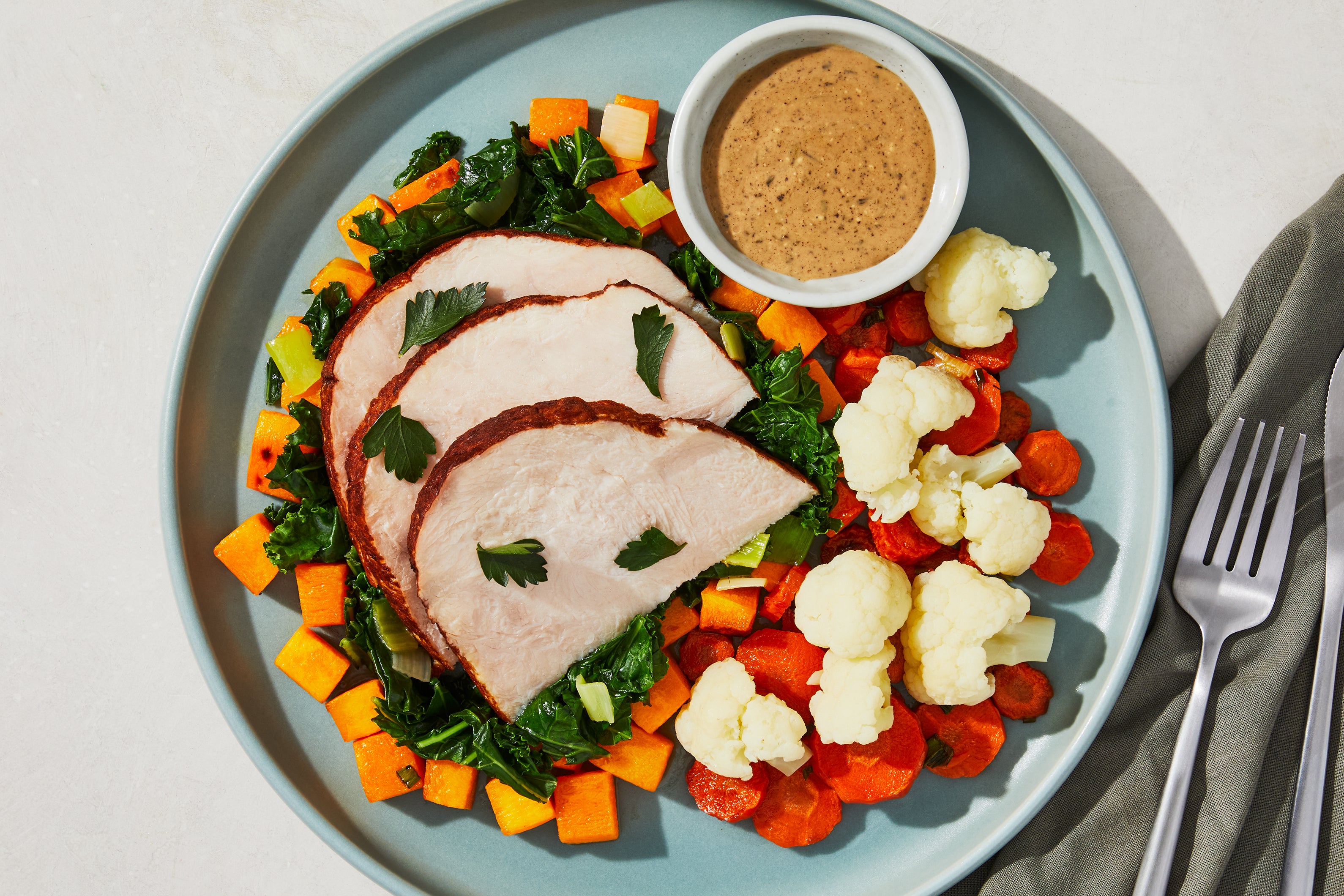 Rosemary Jus Sliced Turkey