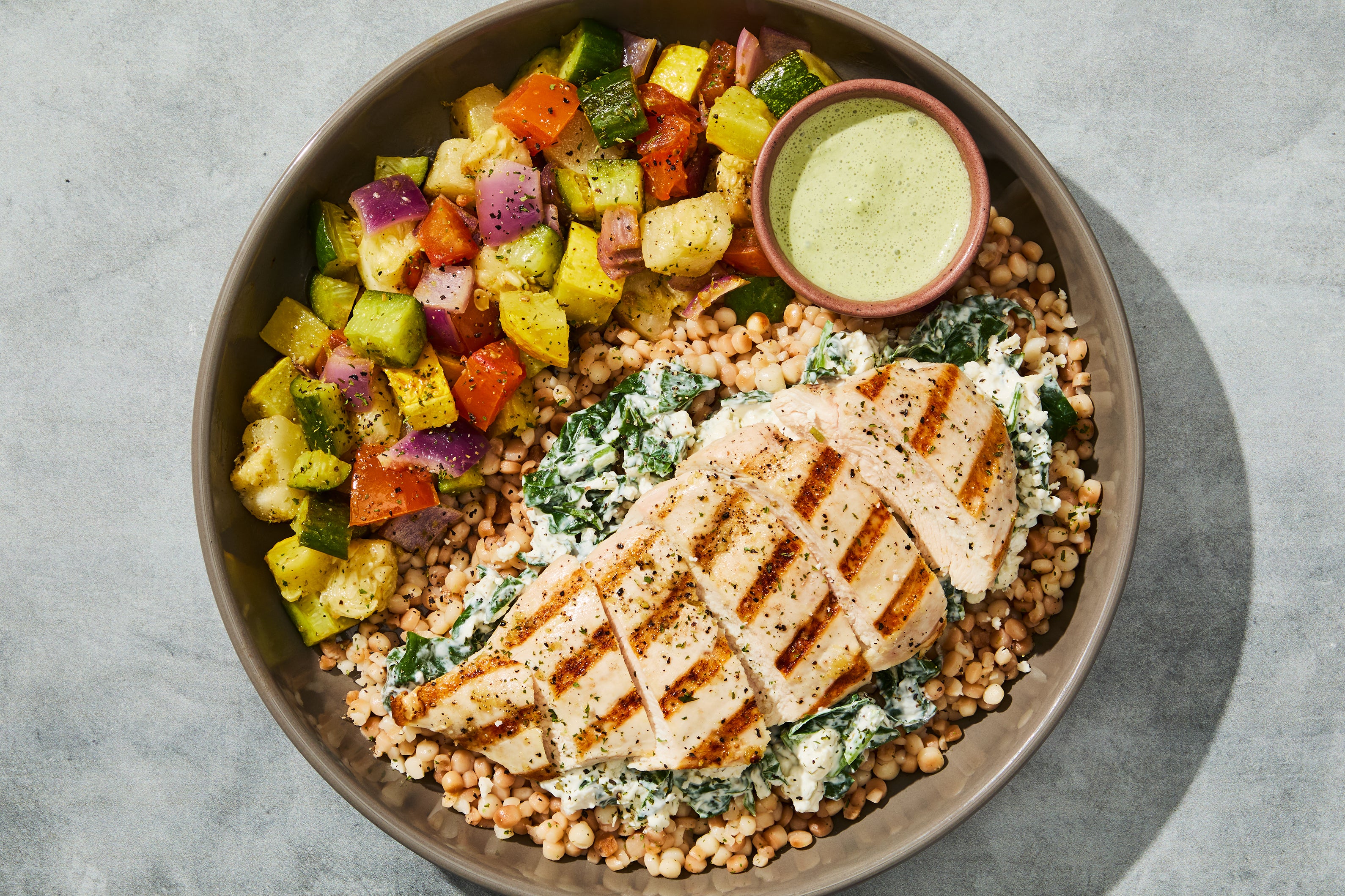 Green Goddess Chicken & Couscous