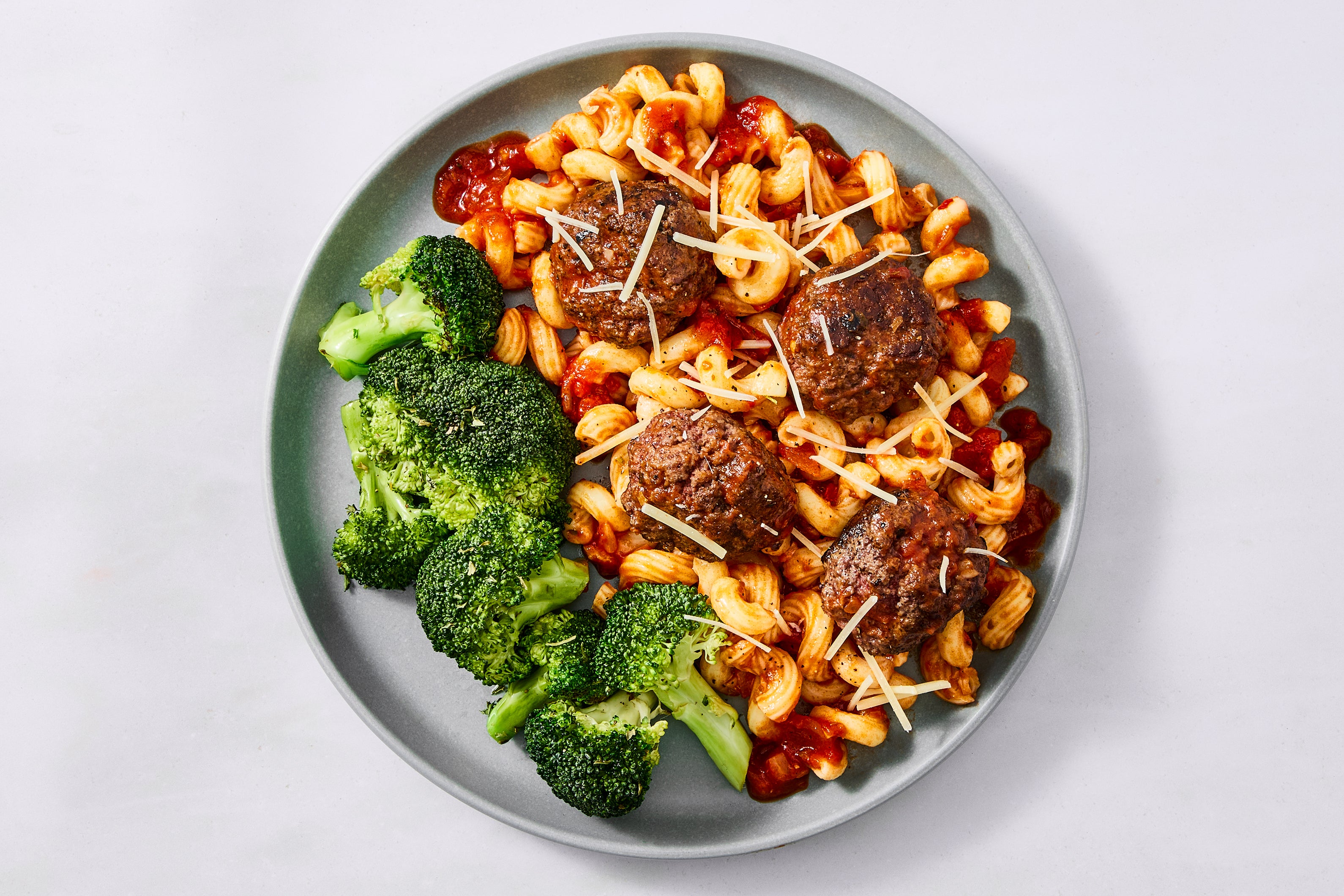 Cavatappi & Meatballs