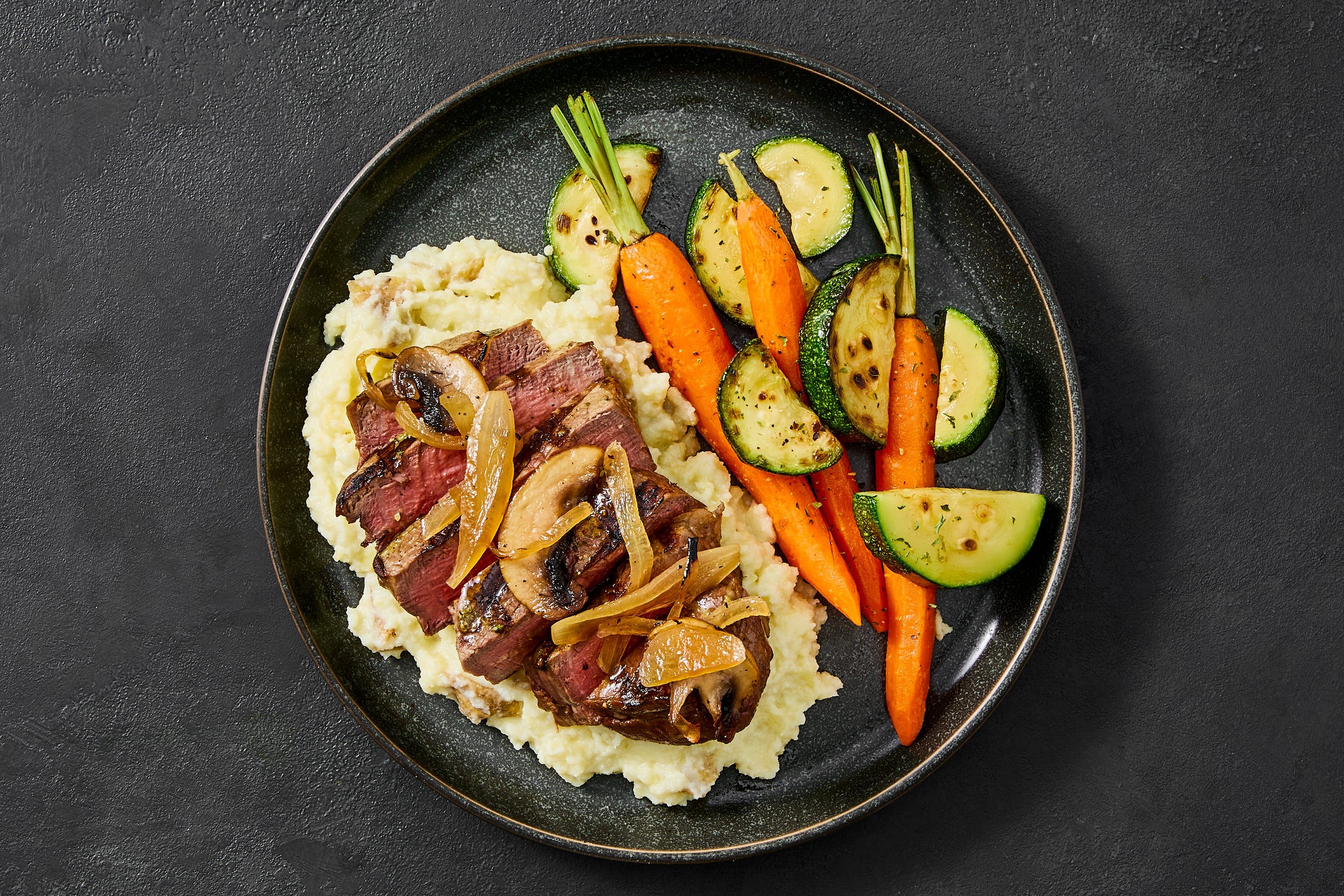 Caramelized Onion & Mushroom Filet Mignon
