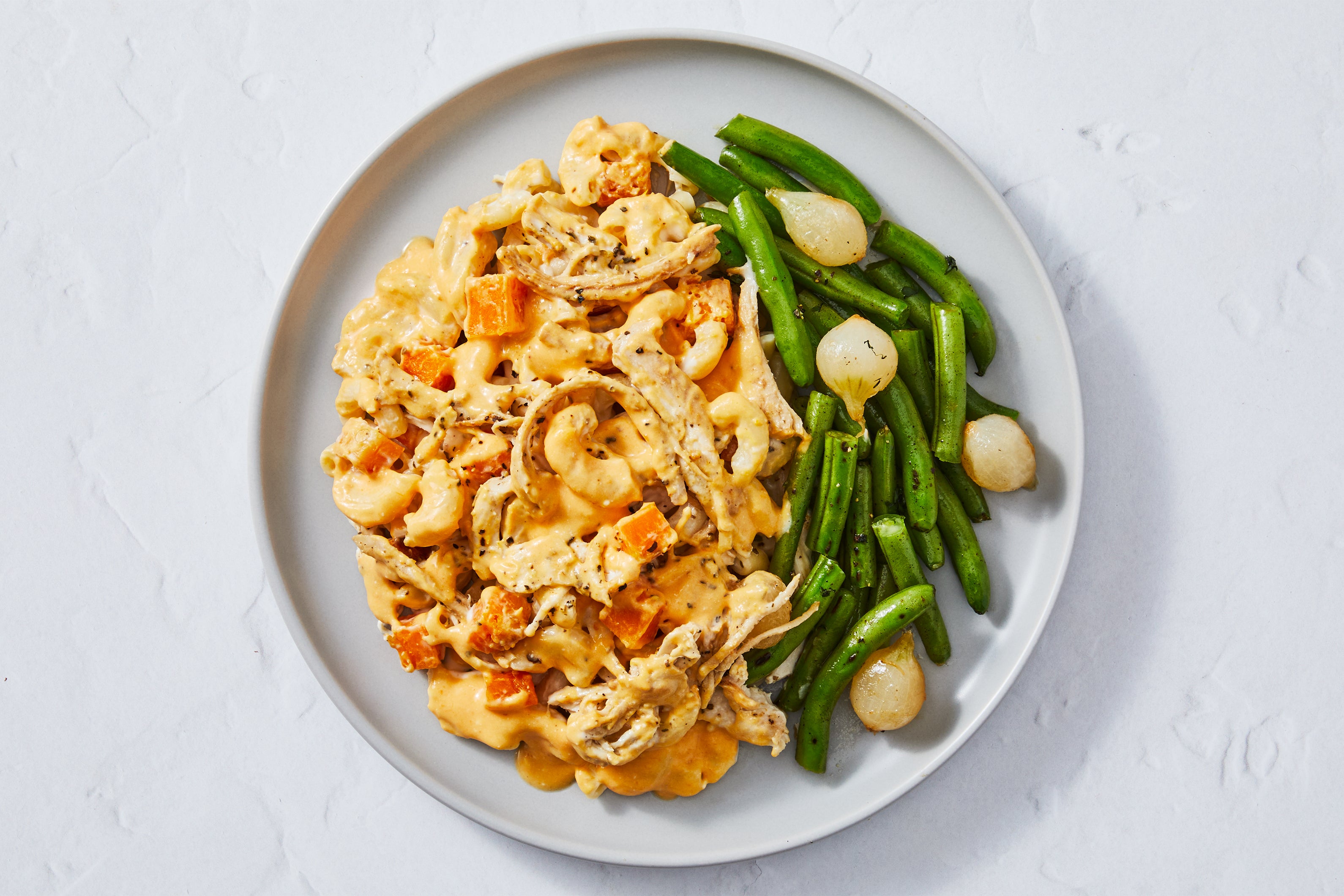 Rosemary Chicken & Butternut Squash Macaroni