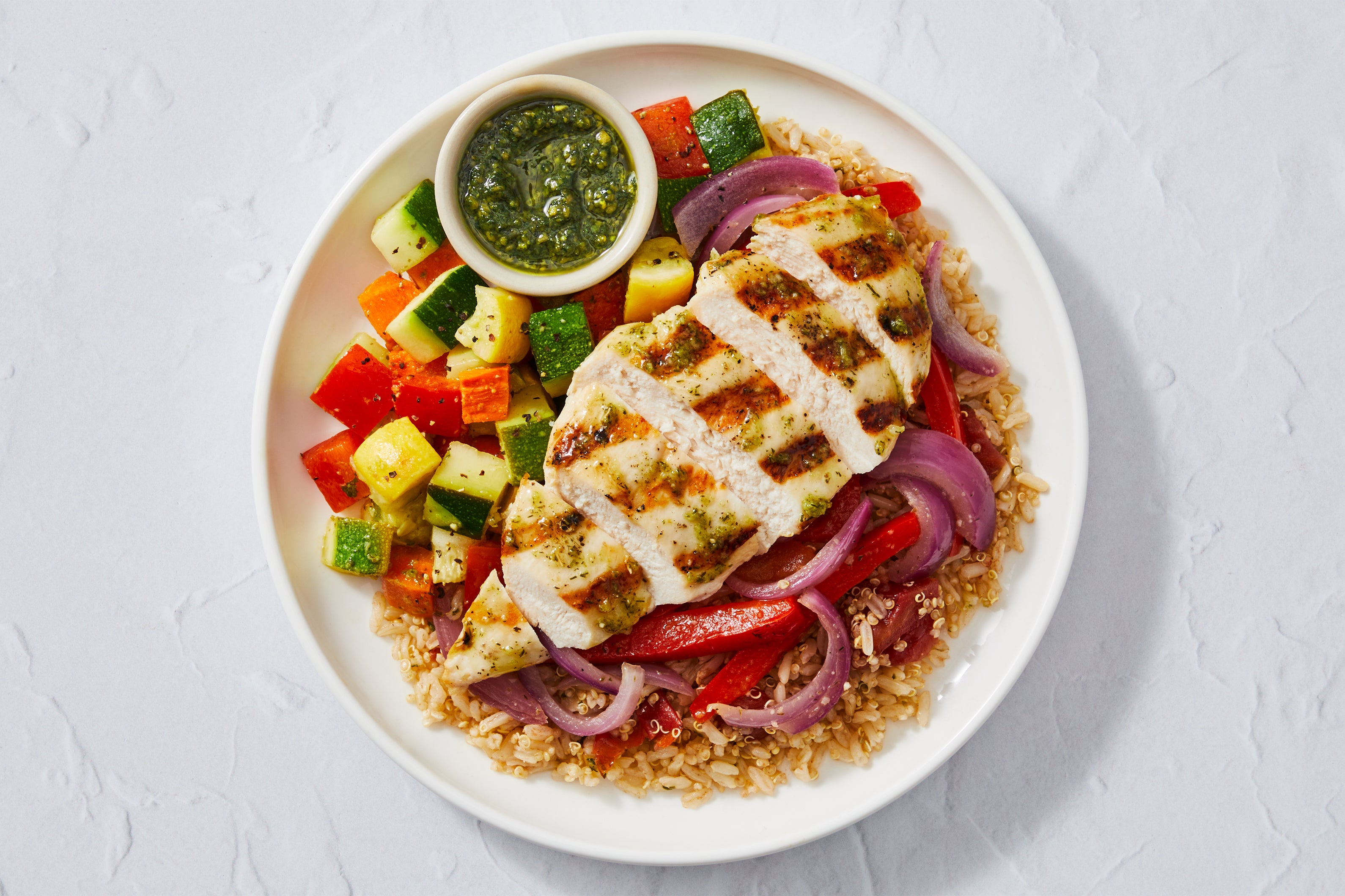 Pesto Chicken & Quinoa