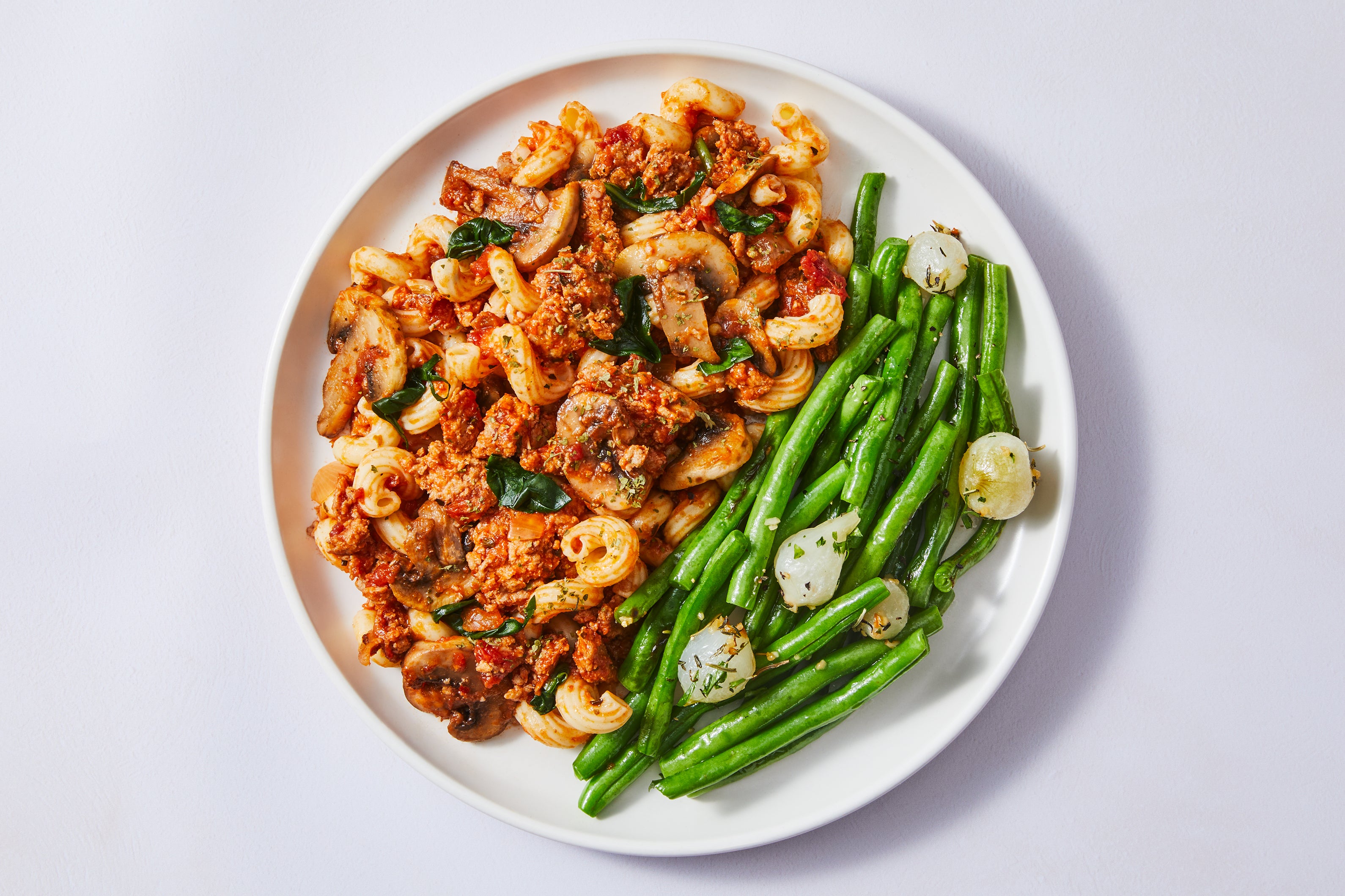Spicy Pork Bolognese & Cavatappi