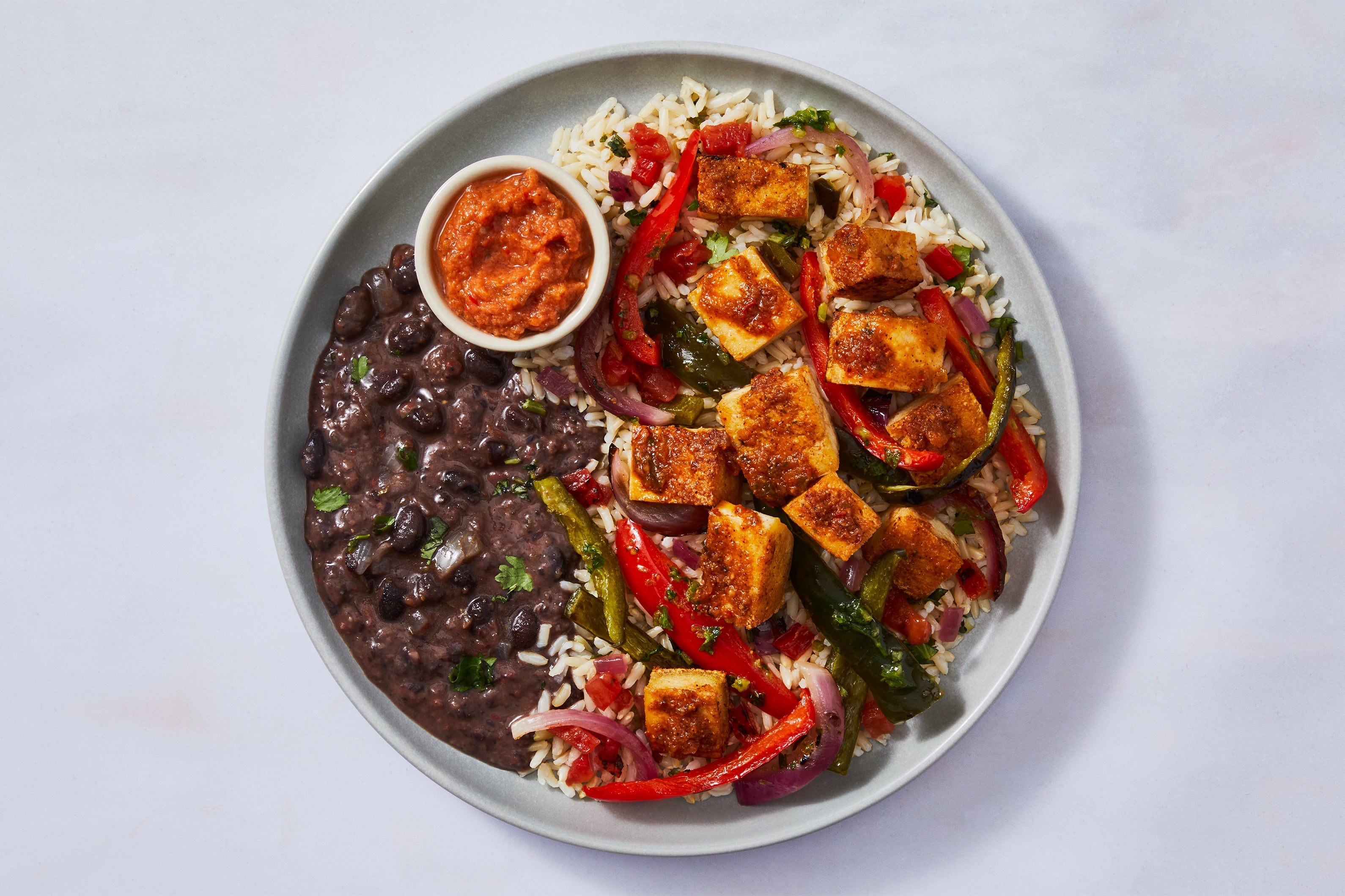 Fire-Roasted Tomato Braised Tofu