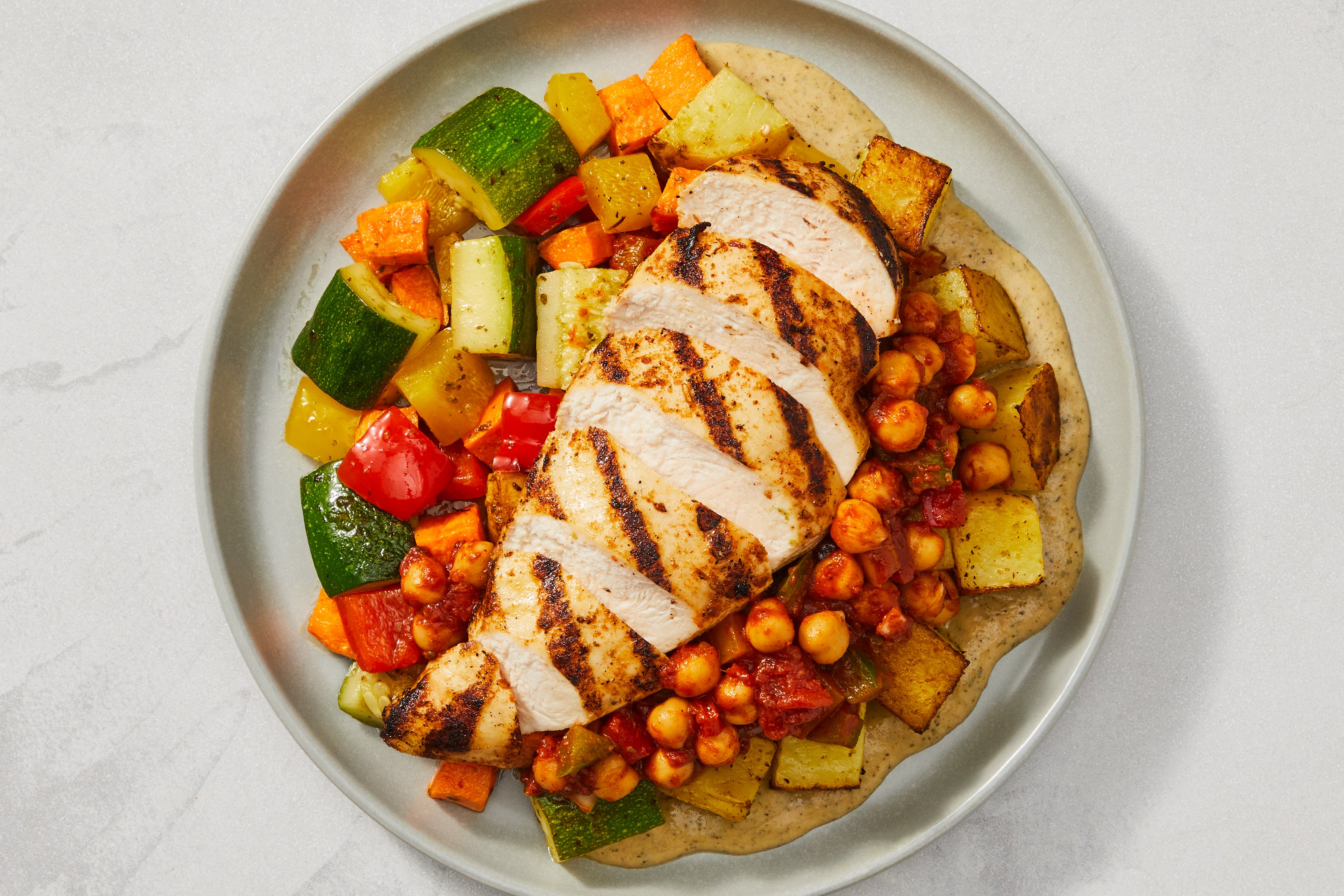 Moroccan-Style Garlic Chicken