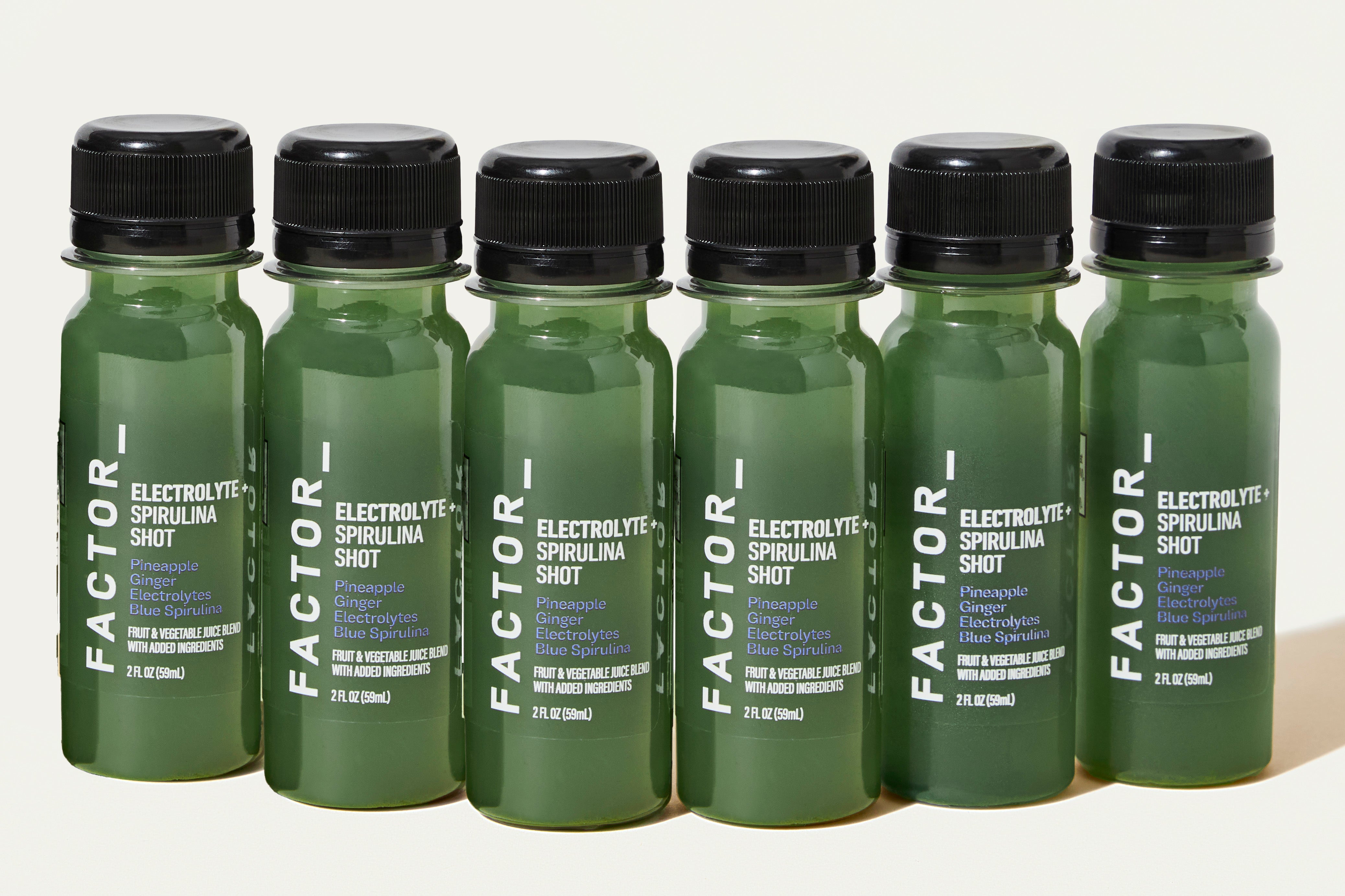 Electrolyte + Blue Spirulina Wellness Shots