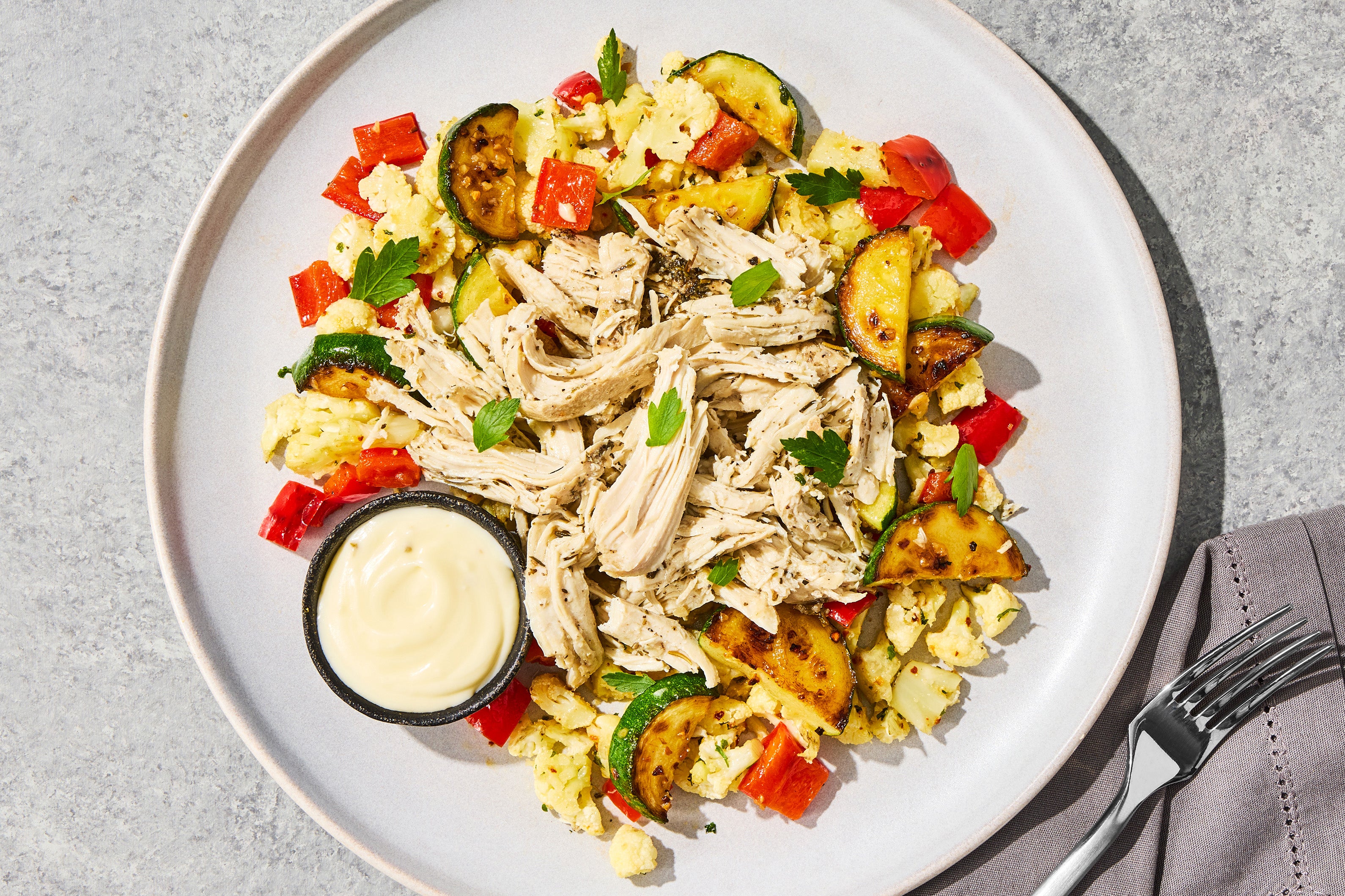 Italian-Style Chicken & Mozzarella Sauce