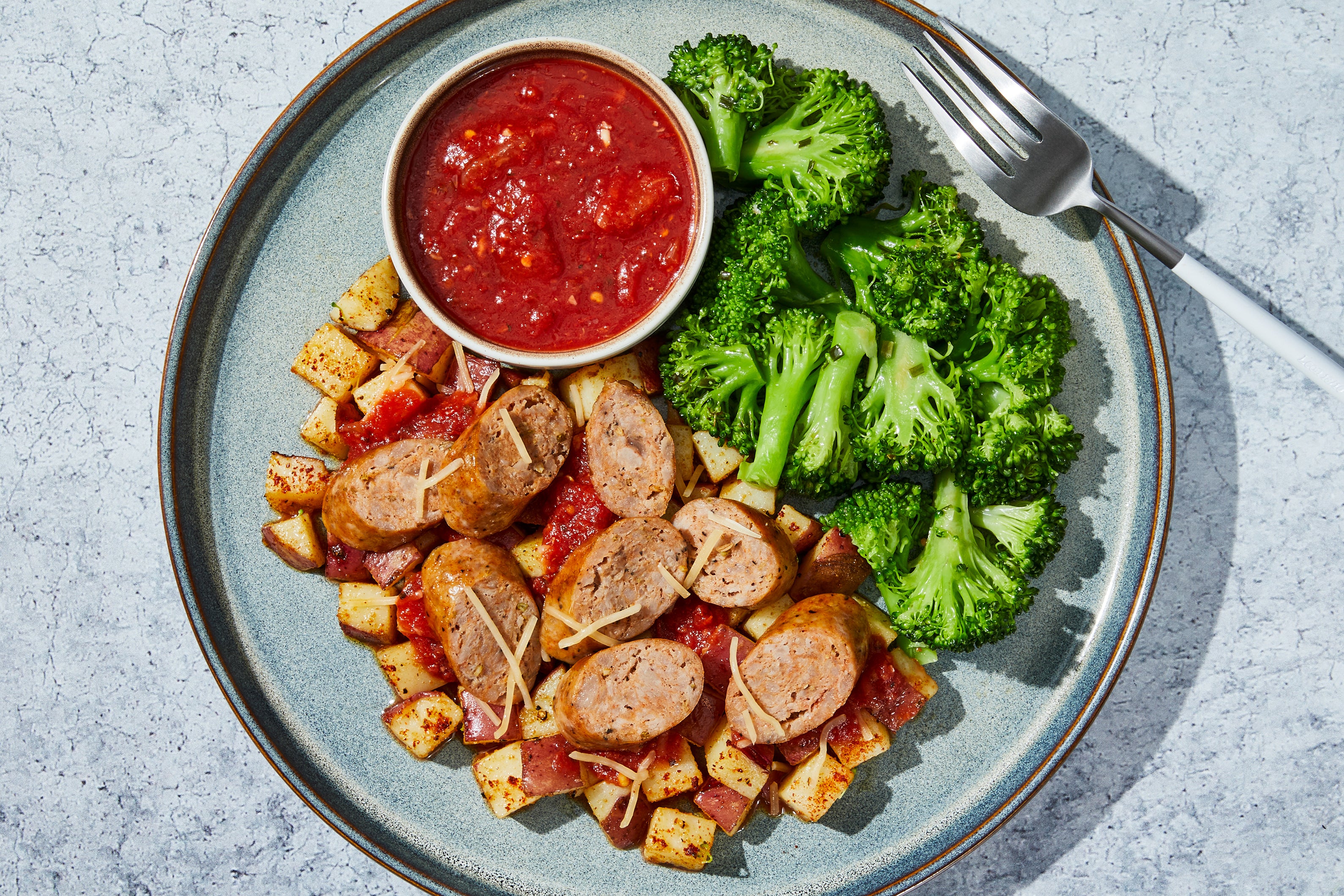 Smothered Sausage alla Pizzaiola