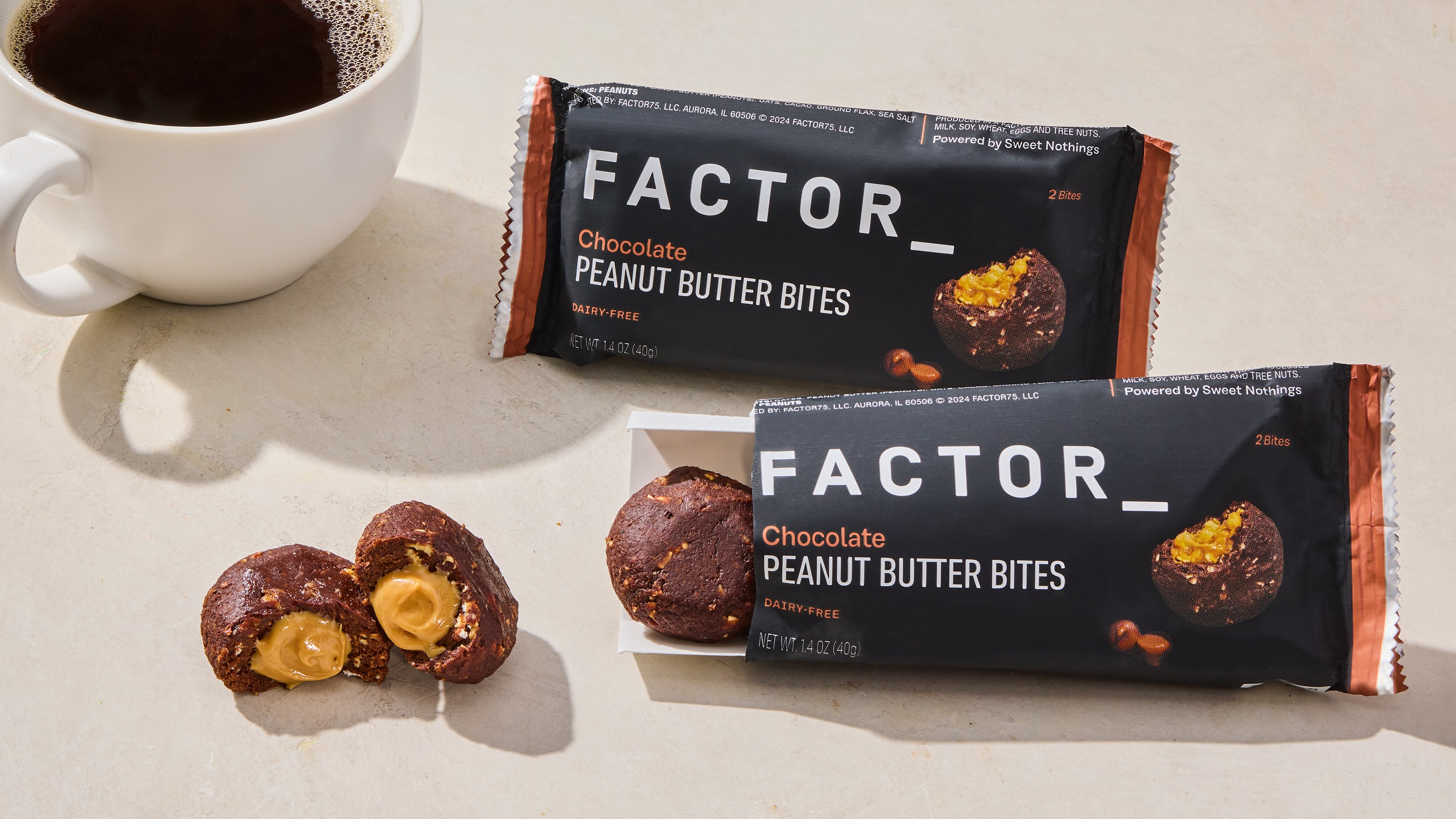Peanut Butter Bites - Chocolate