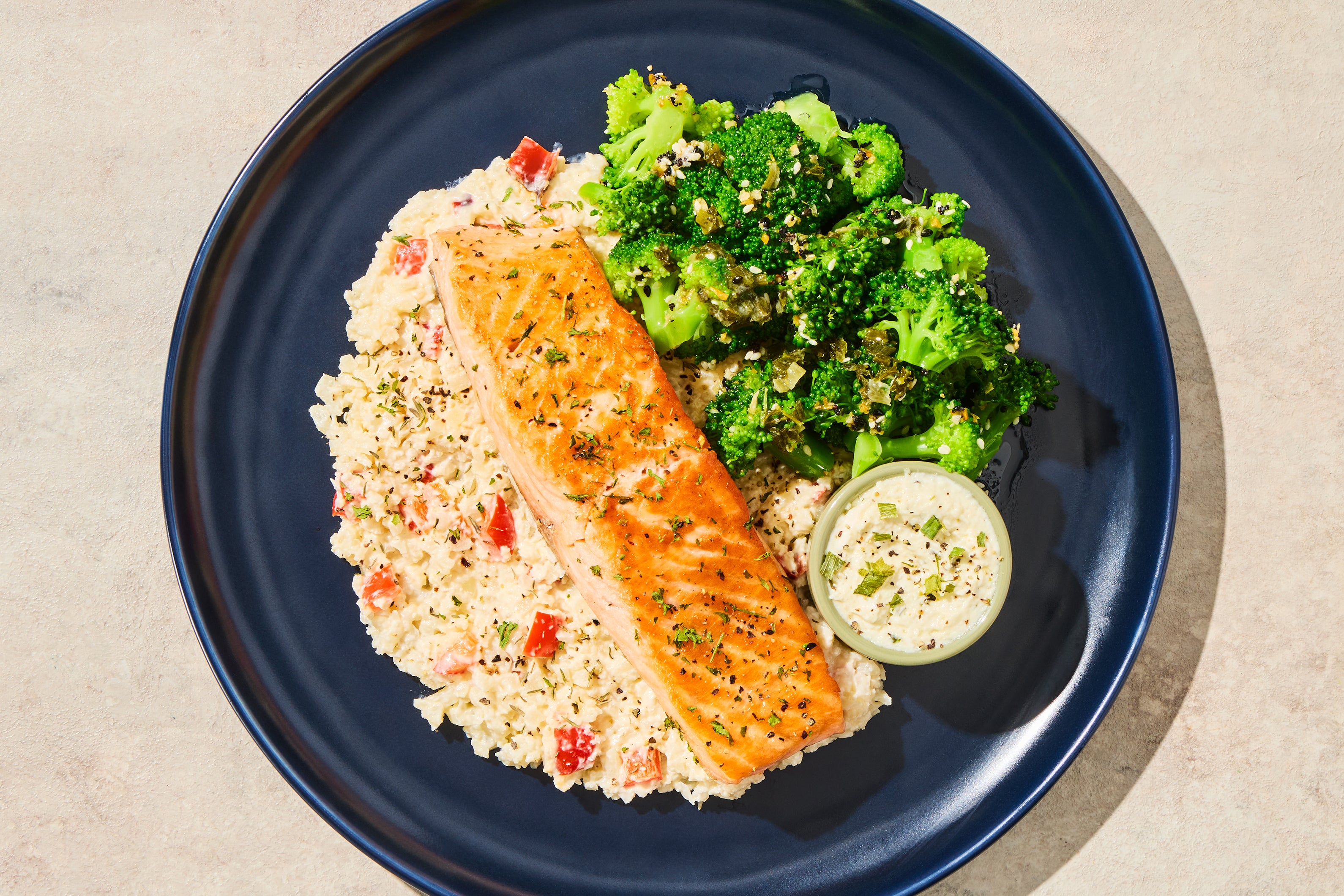 Herb Cream Cheese Salmon